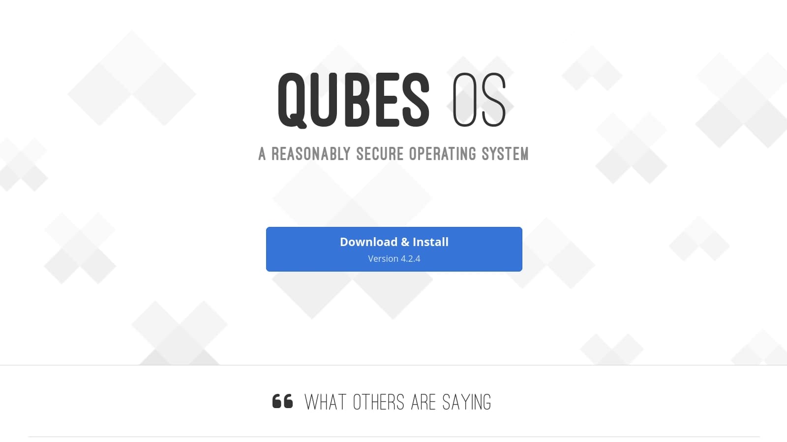 Qubes OS screenshot